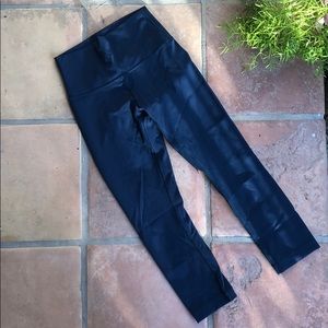 Lululemon hi rise cropped wunder under
